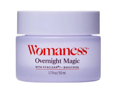 Womaness Overnight Magic Moisturizing Repair Cream, 1.7 fl oz/50 mL