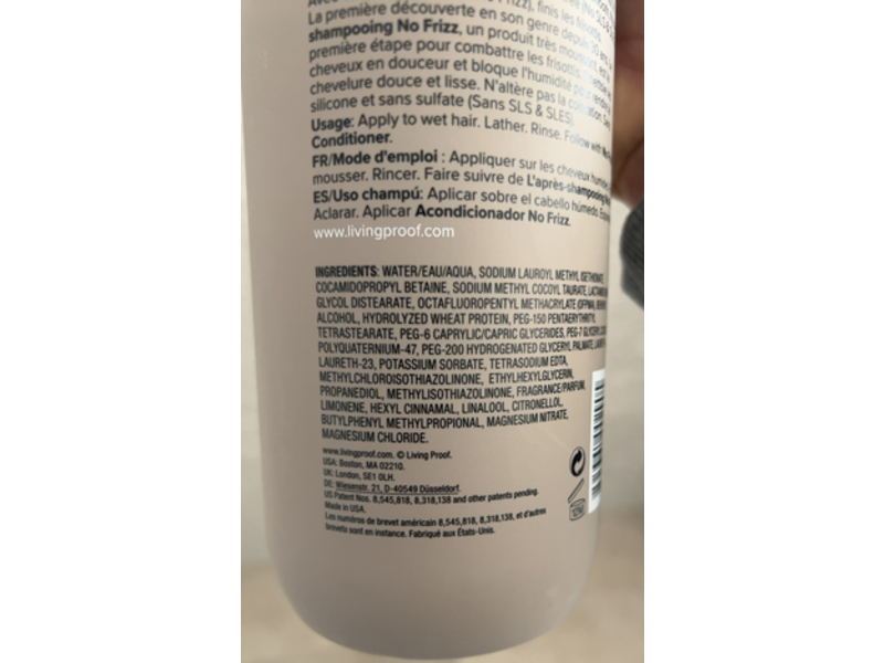 Living Proof Frizz Shampoo, 710 mL
