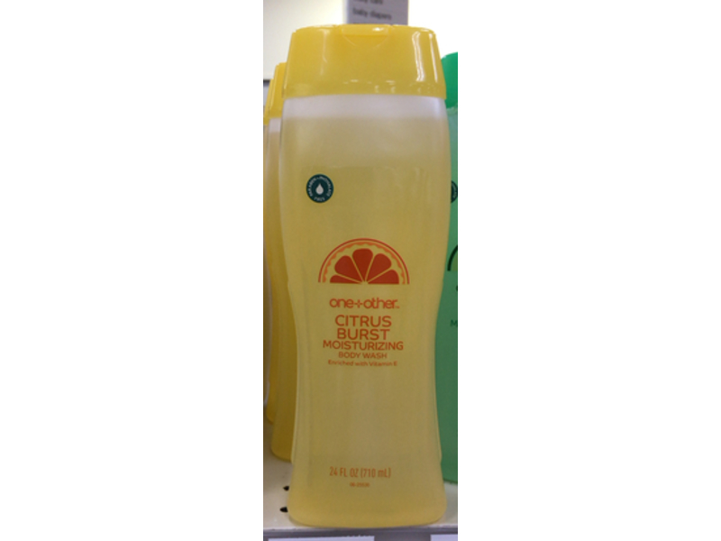 One+Other Moisturizing Body Wash, Citrus Burst, 24 fl oz/710 mL