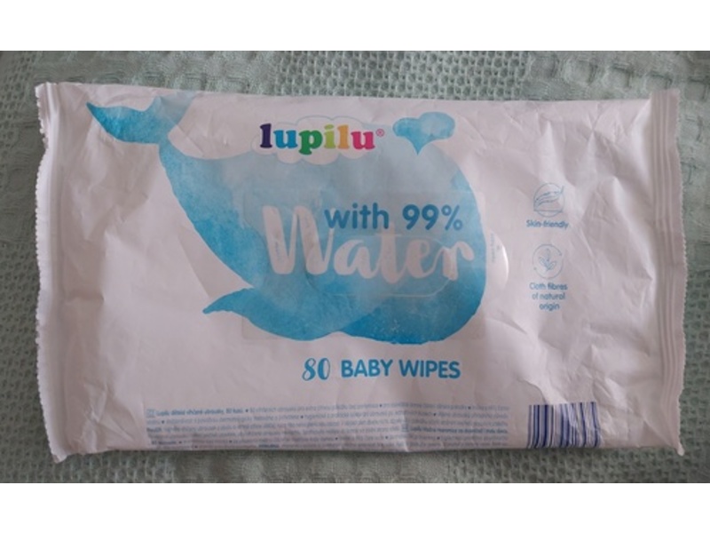 Lupilu Baby Wipes, 80 Count