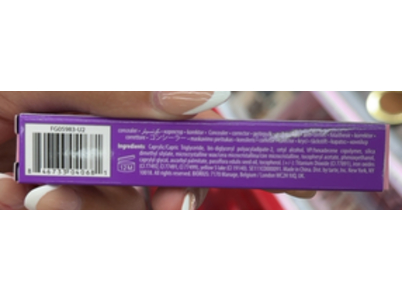 Tarte Creaseless Concealer, 25N Light-Medium Neutral, 0.035 oz/1 g