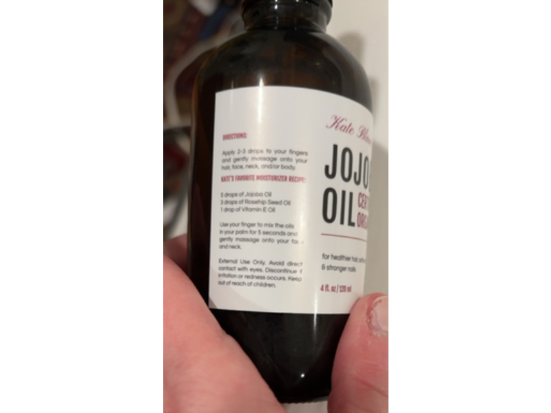 Kate Blanc Jojoba Oil, 4 fl oz/120 mL, 2 Count