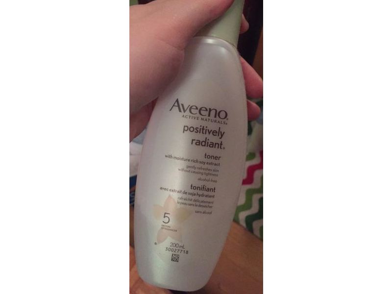 Aveeno Positively Radiant Toner, 200 mL