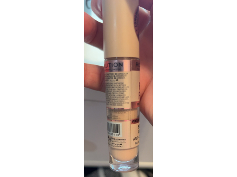Revolution Irl Filter Finish Soft Matte Concealer, C5, 0.21 oz/6 g