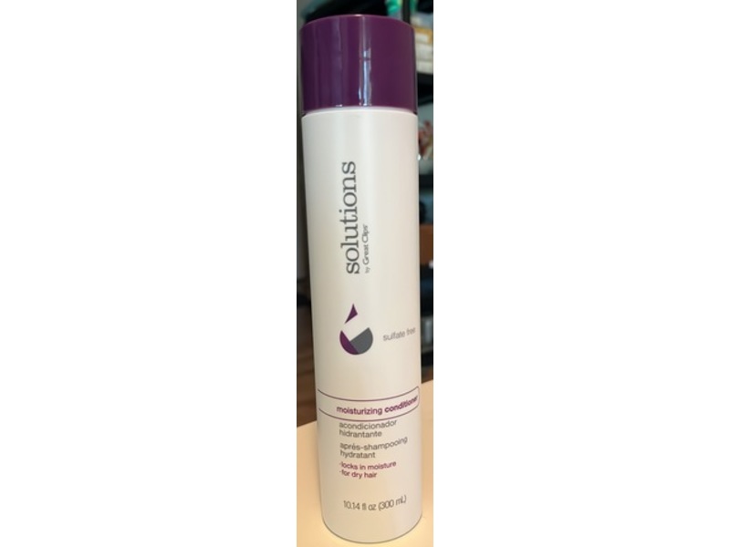 Great Clips Solutions Moisturizing Conditioner, 10.14 fl oz/300 mL