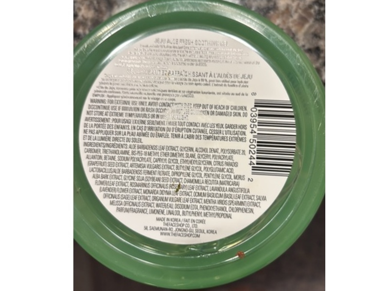 The Face Shop Jeju Aloe Fresh Soothing Gel, 10.1 fl oz/ 300 mL