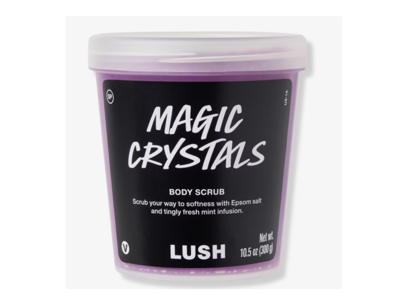 Lush Magic Crystals Body Scrub, 10.5 oz/300 g