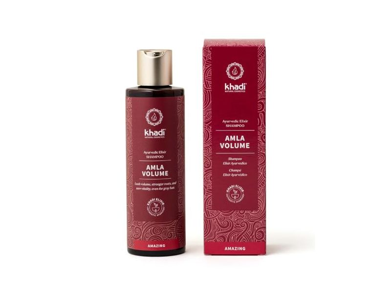 Khadi Amla Volume Ayurvedic Elixir Shampoo, 6.7 fl oz/200 mL