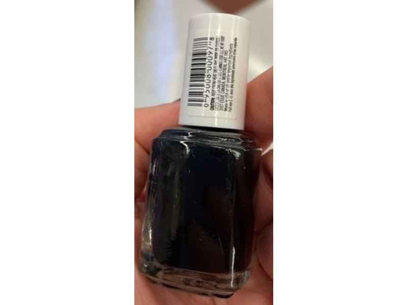 Essie Nail Lacquer, Licorice Black, 0.46 fl oz/13.5 mL