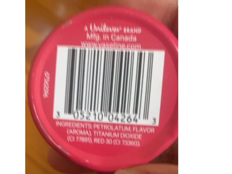 Vaseline Lip Therapy Lip Balm, Rosy Lips, 0.6 oz/17 g