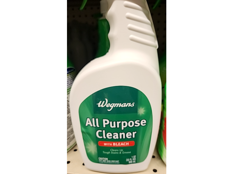 Wegmans All Purpose Cleaner, Bleach, 32 fl oz/946 mL