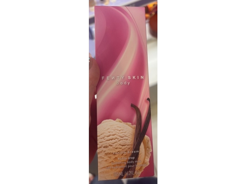 Fenty Skin Butta Drop Hydrating Body Milk, Vanilla Dream, 6.2 fl oz/185 mL