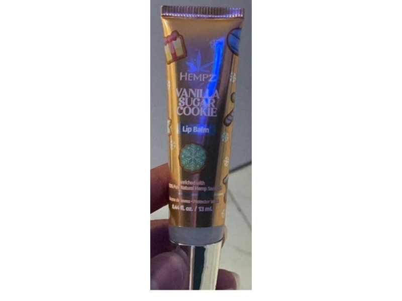 Hempz Lip Balm, Vanilla Sugar Cookie, 0.44 fl oz/13 mL