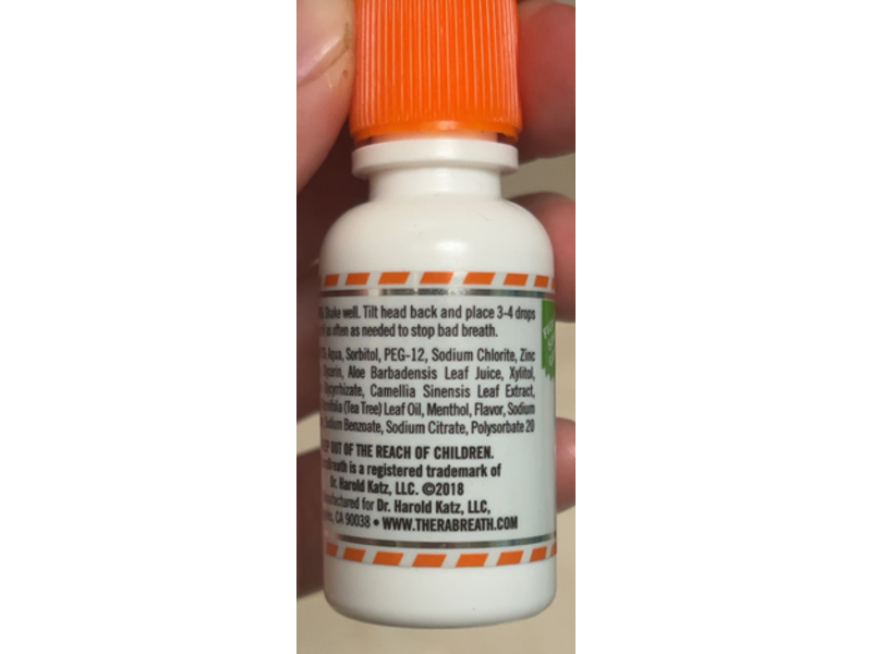 TheraBreath Plus Nasal Sinus Drops, 0.5 fl oz/15 mL, Pack Of 3