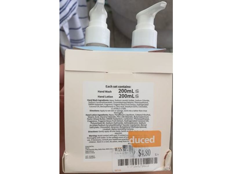 Rose Ritual Hand Care Duo, Hand Wash, Hand Lotion, 200 mL