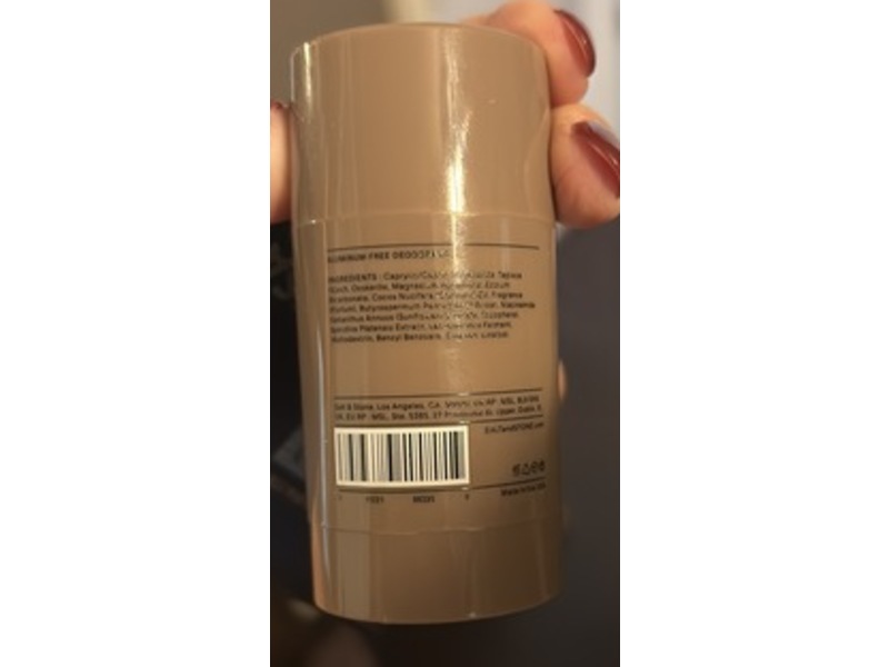 Salt & Stone Deodorant, Black Rose & Oud, 1 oz/28 g