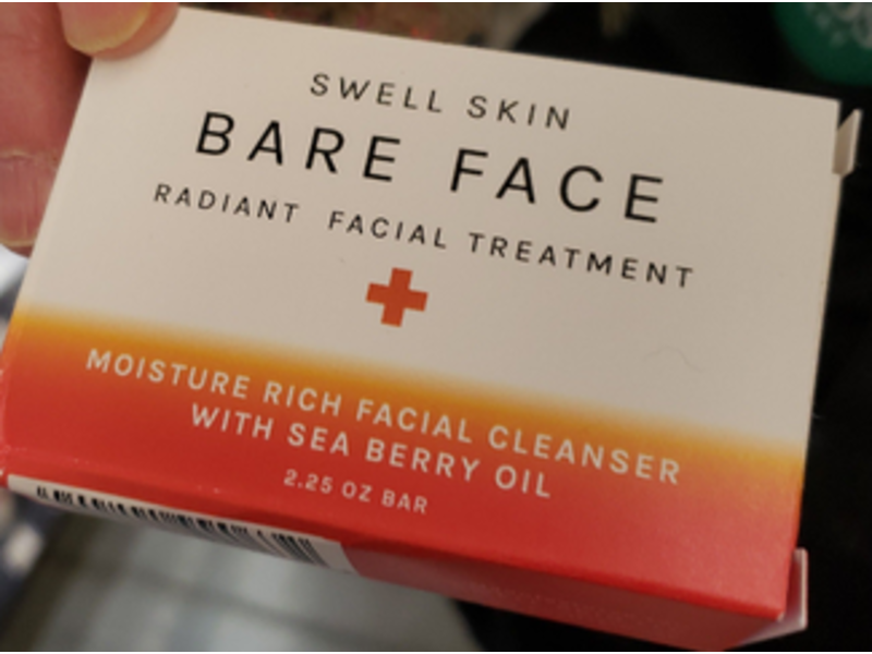 Swell Skin Bare Face Facial Cleanser, Sea Berry Oil, 2.25 oz