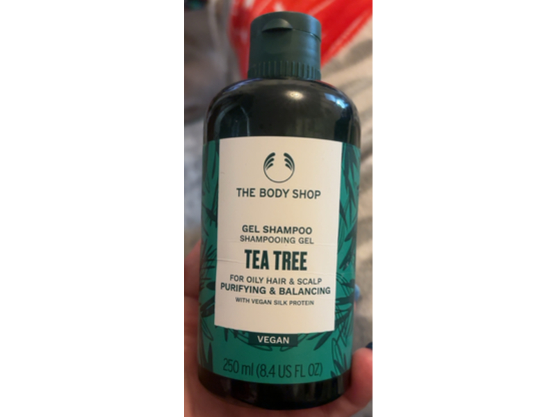 The Body Shop Purifying & Balancing Gel Shampoo, Tea Tree, 8.4 fl oz/250 mL