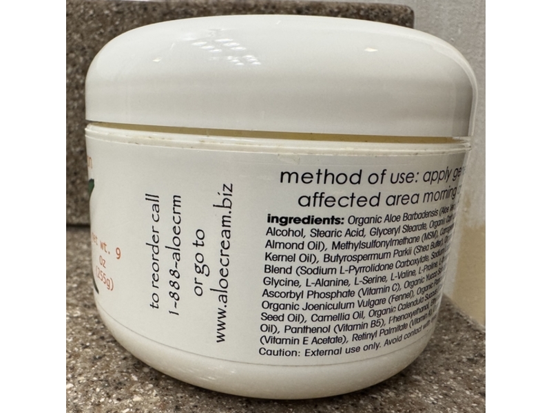 Hawaiian Moon Aloe Cream, 9 oz/255g