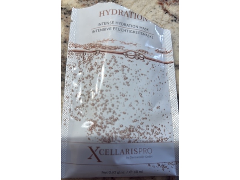Dermaroller Intense Hydration Mask, 0.63 fl oz/18 mL