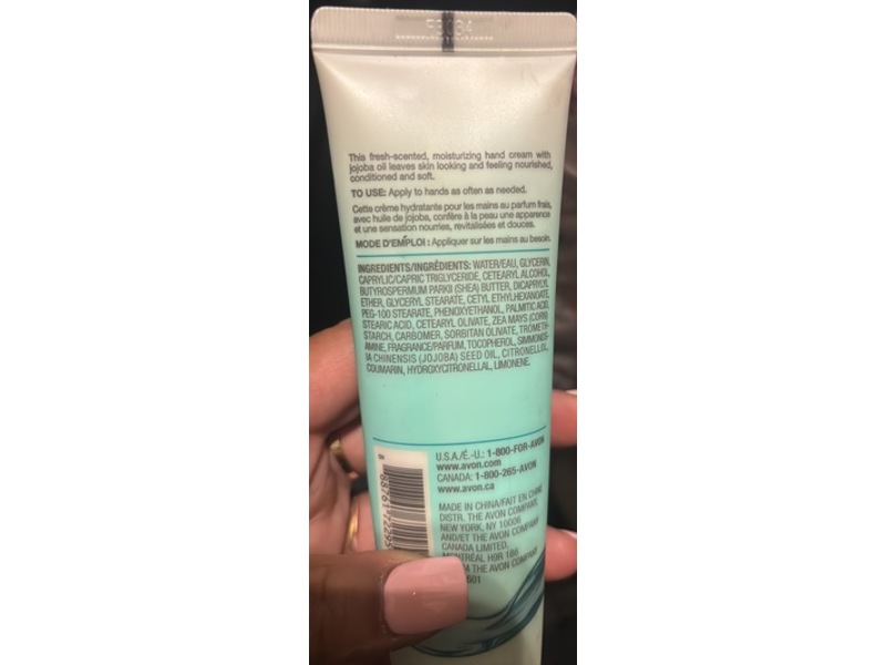 Avon Skin So Soft Replenishing Hand Cream, Original, 3.4 fl oz/100 mL