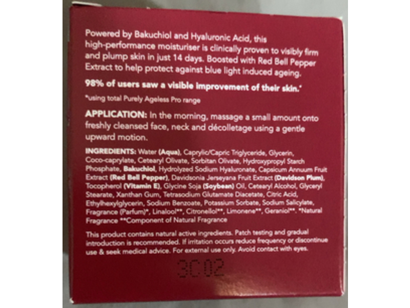 Sukin Purely Ageless Pro Intensive Firming Day Cream, 1.69 fl oz/50 mL