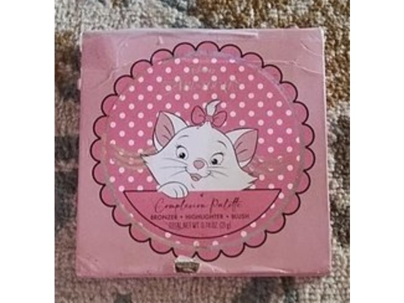Disney The Aristocats Marie Complexion Palette Bronzer, Highlighter & Blush, 0.28 fl oz/8 g