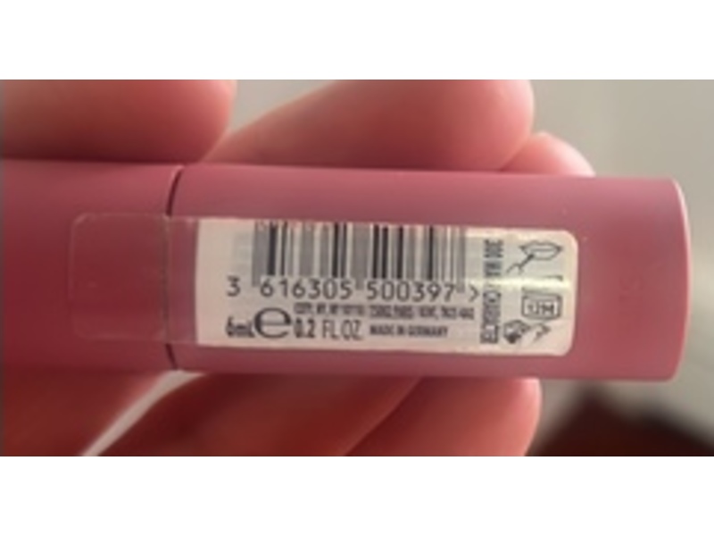 Rimmel London Thrill Seeker Lip Latex, 300 Main Character, 0.2 fl oz/6 mL