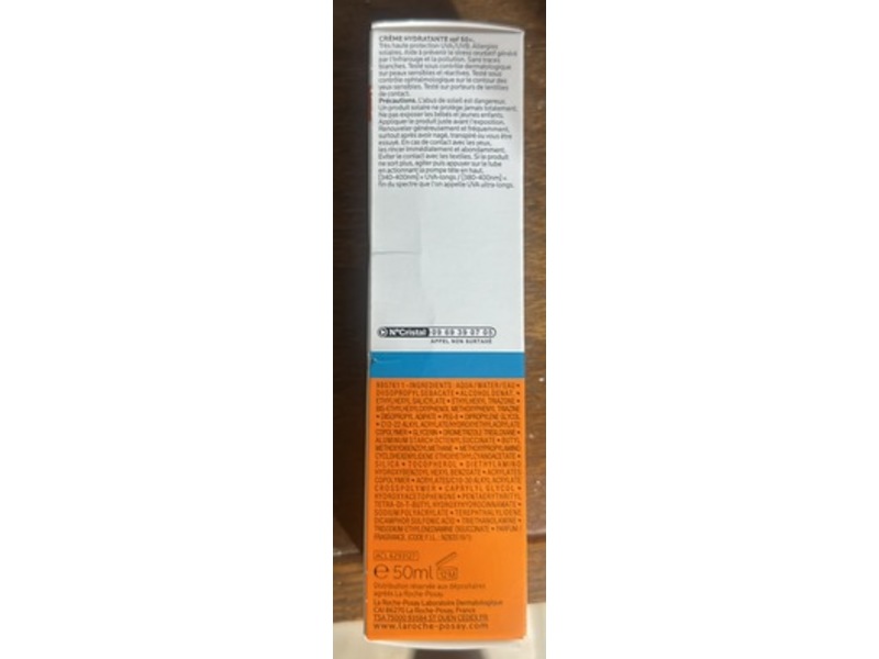 La Roche-Posay Anthelios UVmune 400 Hydrating Cream, SPF 50+, 50 mL