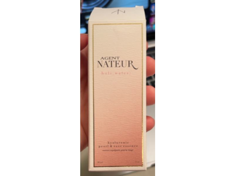 Agent Nateur Holi Water, Hyaluronic Pearl & Rose Essence, 1 oz/30 mL