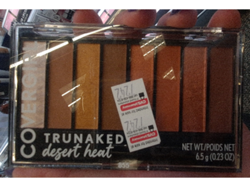 Covergirl Trunaked Eyeshadow Palette, 855 Desert Heat, 0.23 oz/6.5 g