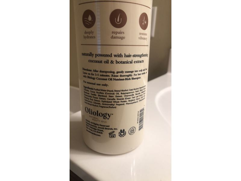 Oliology Nutrient-Rich Conditioner, Coconut Oil, 32 fl oz/946 mL