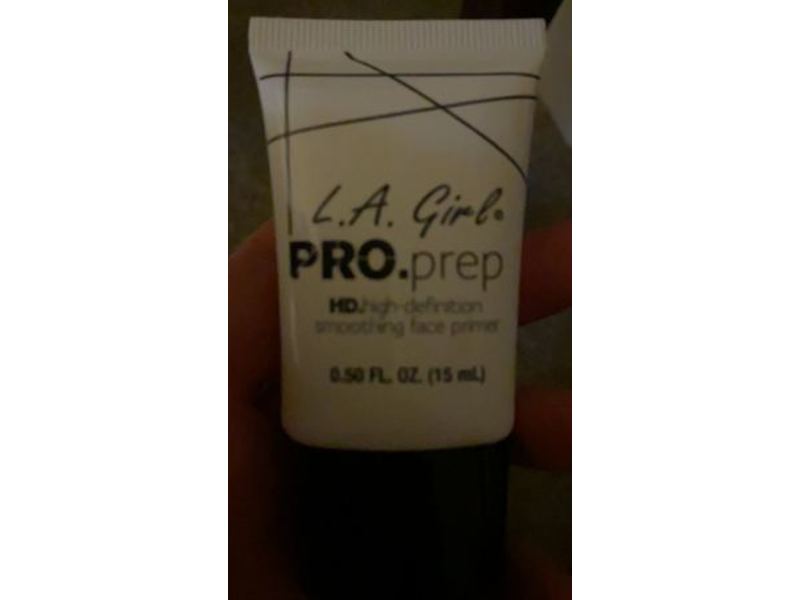 L.A. Girl Pro Prep Hd High Definition Smoothing Face Primer, 0.50 fl oz/15 mL