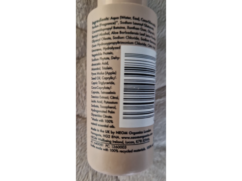 Neom Super Shower Power Shampoo, Spearmint + Rosemary & Eucalyptus, 1.69 fl oz/50 mL