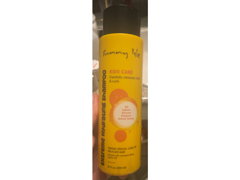 Sunny Isle Kids Care Extreme Hydrating Shampoo, 12 fl oz/354 mL