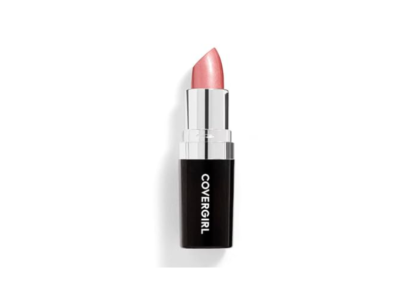 CoverGirl Continuous Color Lipstick, Sugar Almond 010, 0.13 oz/3 g