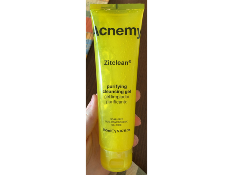 Acnemy Zitclean Purifying Cleansing Gel, Soap-Free, 5.07 fl oz/150 mL