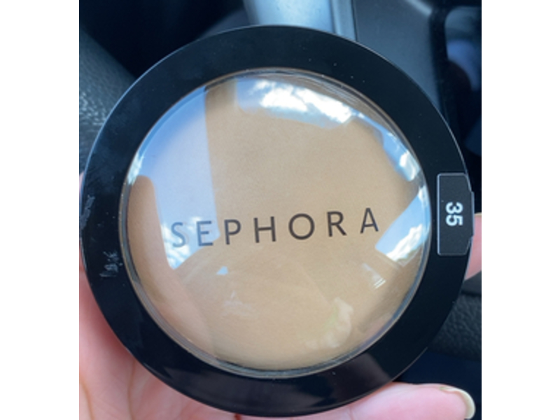 Sephora Microsmooth Powder, 35 Bronze Medium Yellow, 0.28 oz/8 g