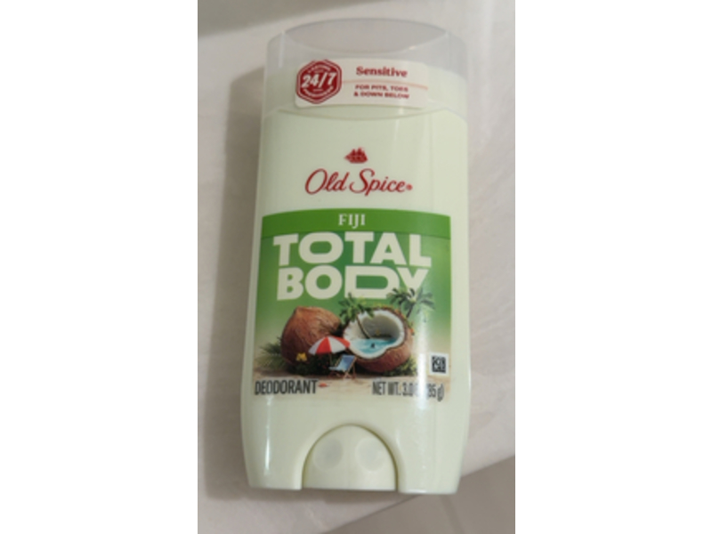 Old Spice Fiji Total Body Deodorant, 3.0 oz/85 g