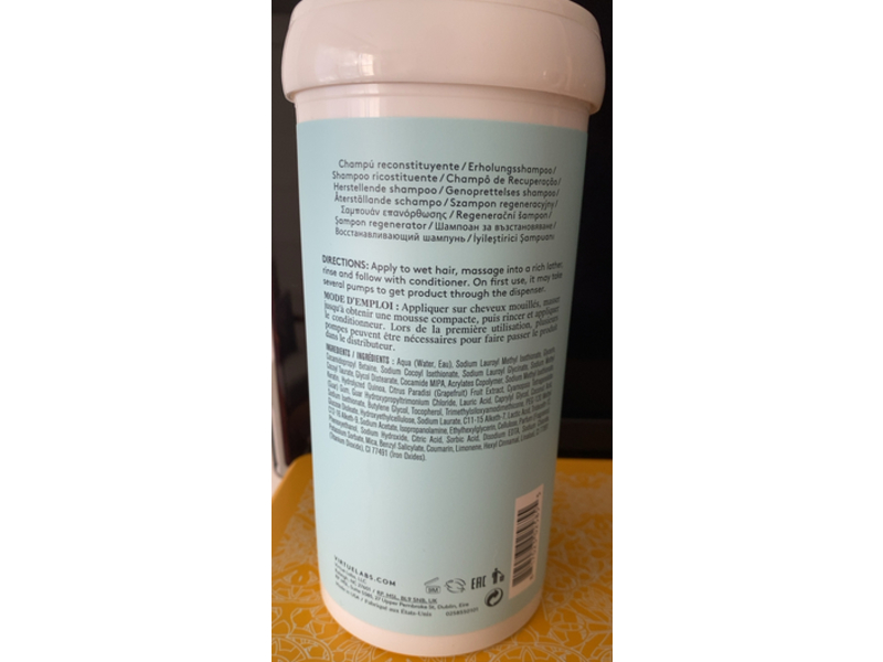 Virtue Recovery Shampoo, Alpha Keratin, 17 fl oz/500 mL