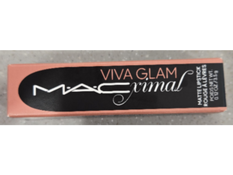 M.A.Cximal Viva Glam Matte Lipstick , Viva Planet, 0.12 oz/3.5 g