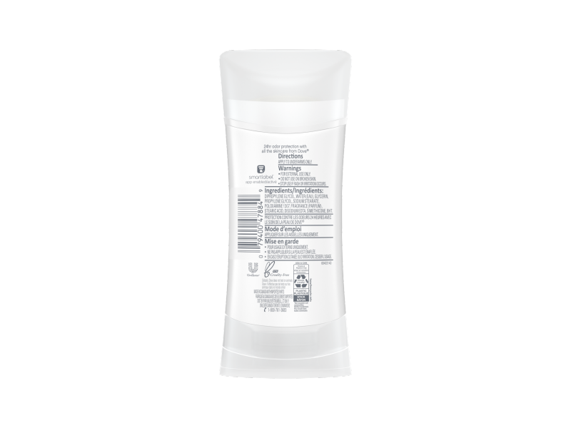 Dove Aluminum Free Deodorant, Shea Butter, 2.6 oz/74 g