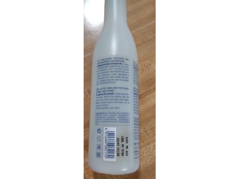 Bes Oxi Hair Oxidizing Cream, 8.8 fl oz/250 mL