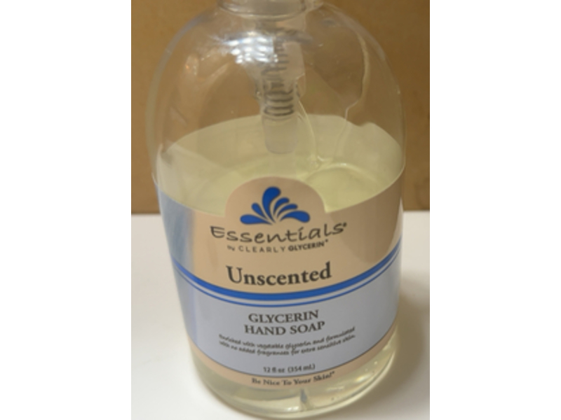 Clearly Glycerin Essentials Hand Soap, 12 fl oz/354 mL