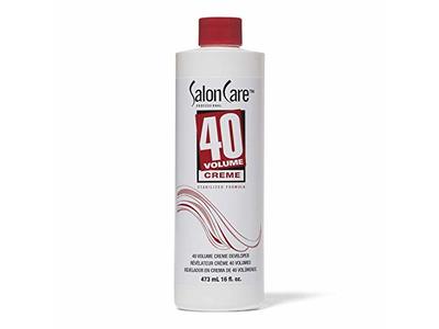 Salon Care Creme Developer, 40 Volume, 16 fl oz/473 mL