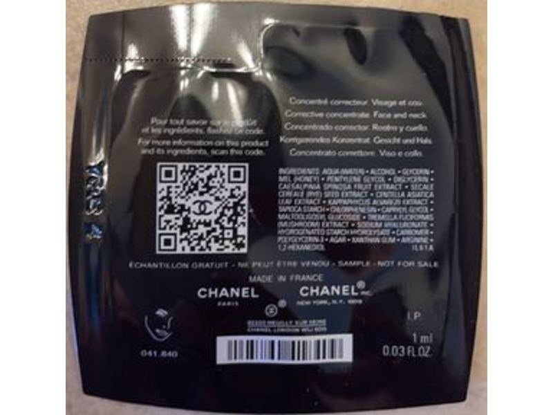 Chanel Le Lift Pro Contour Concentrate, 0.03 fl oz/1 mL