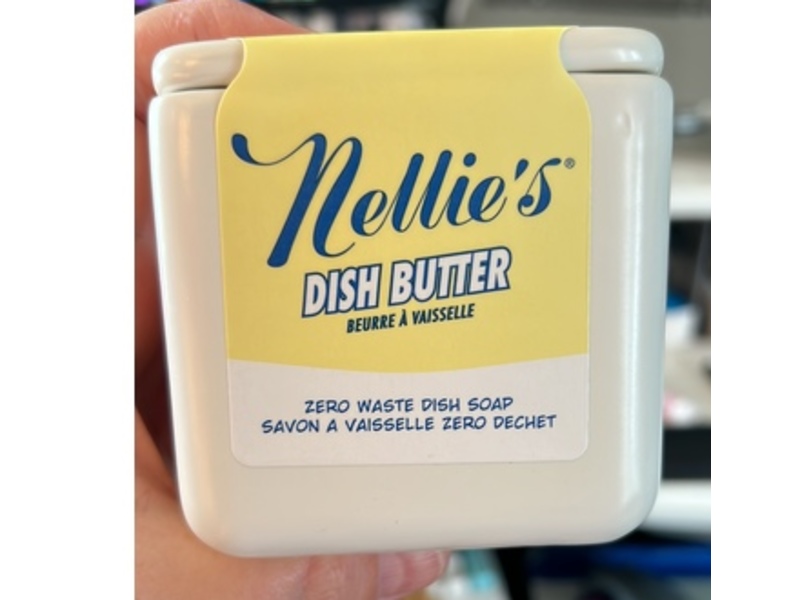 Nellie's Dish Butter Dishwashing Soap, White, 1 Count
