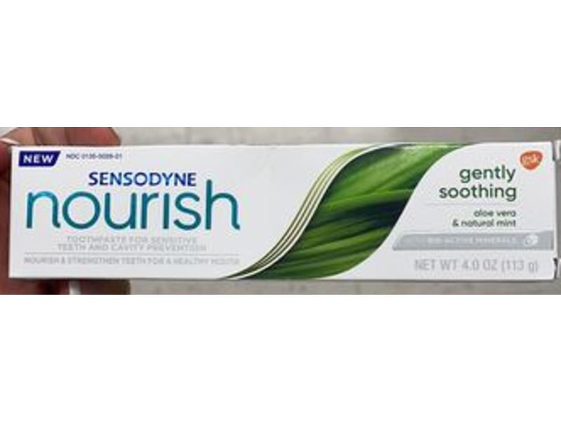 Sensodyne Nourish Gently Soothing Sensitive, 4 oz/113 g