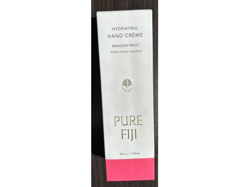 Pure Fiji Hydrating Hand Creme, Dragon Fruit, 4 fl oz/120 mL