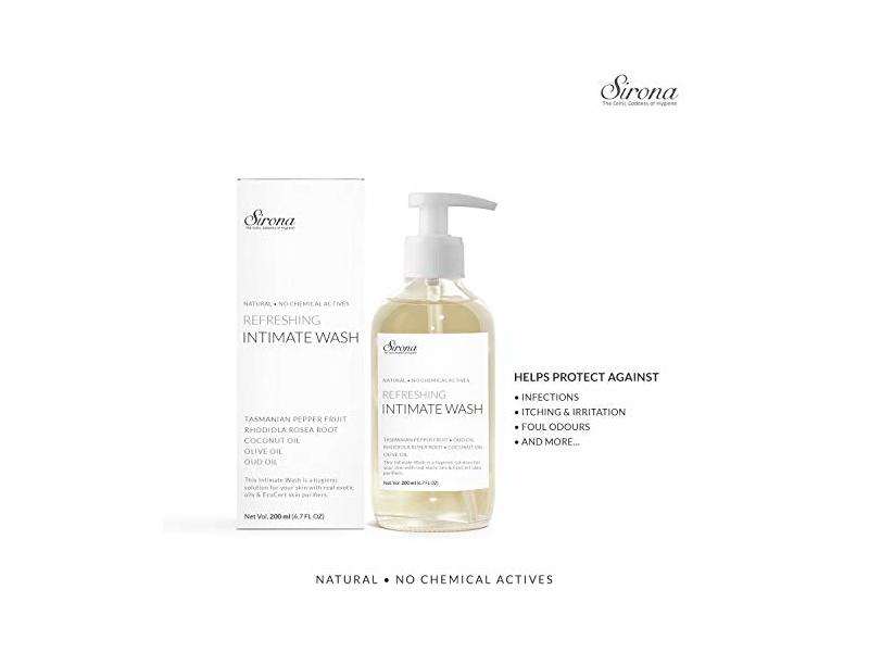 Sirona Natural Refreshing Feminine Wash, 6.7 Fl Oz